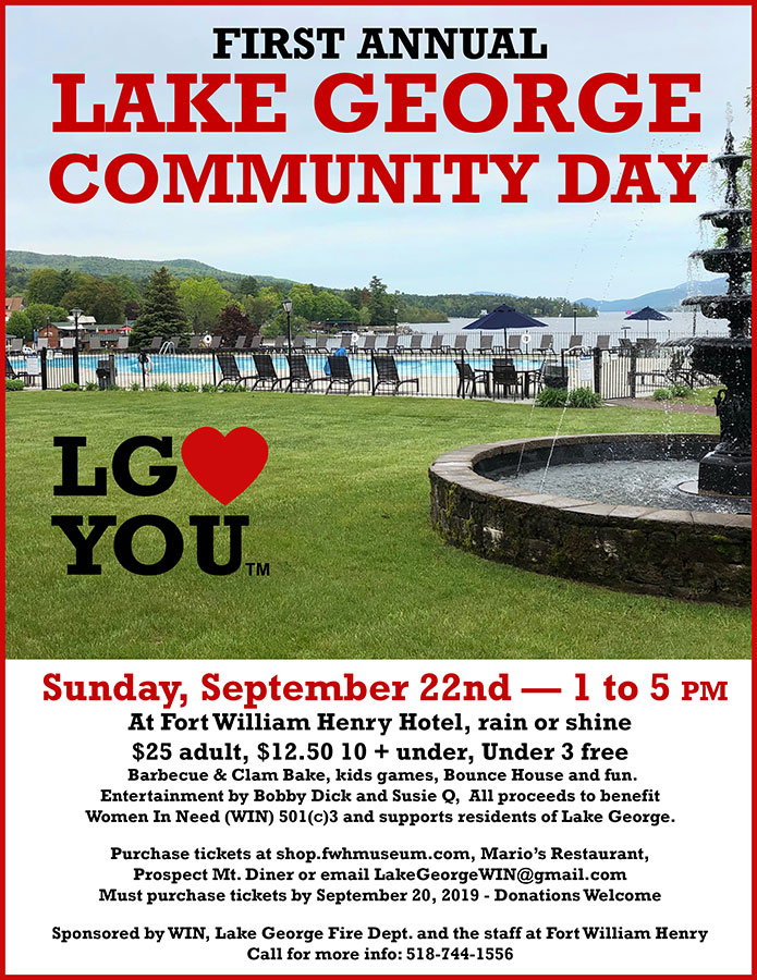 First Annual Lake George Community Day!