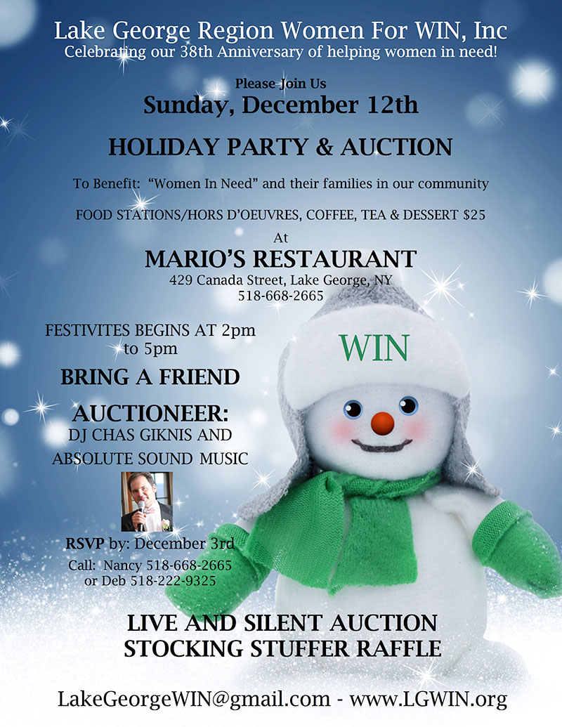HOLIDAY PARTY & AUCTION