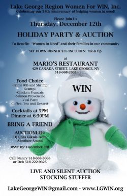 2019 WIN Holiday Party & Auction